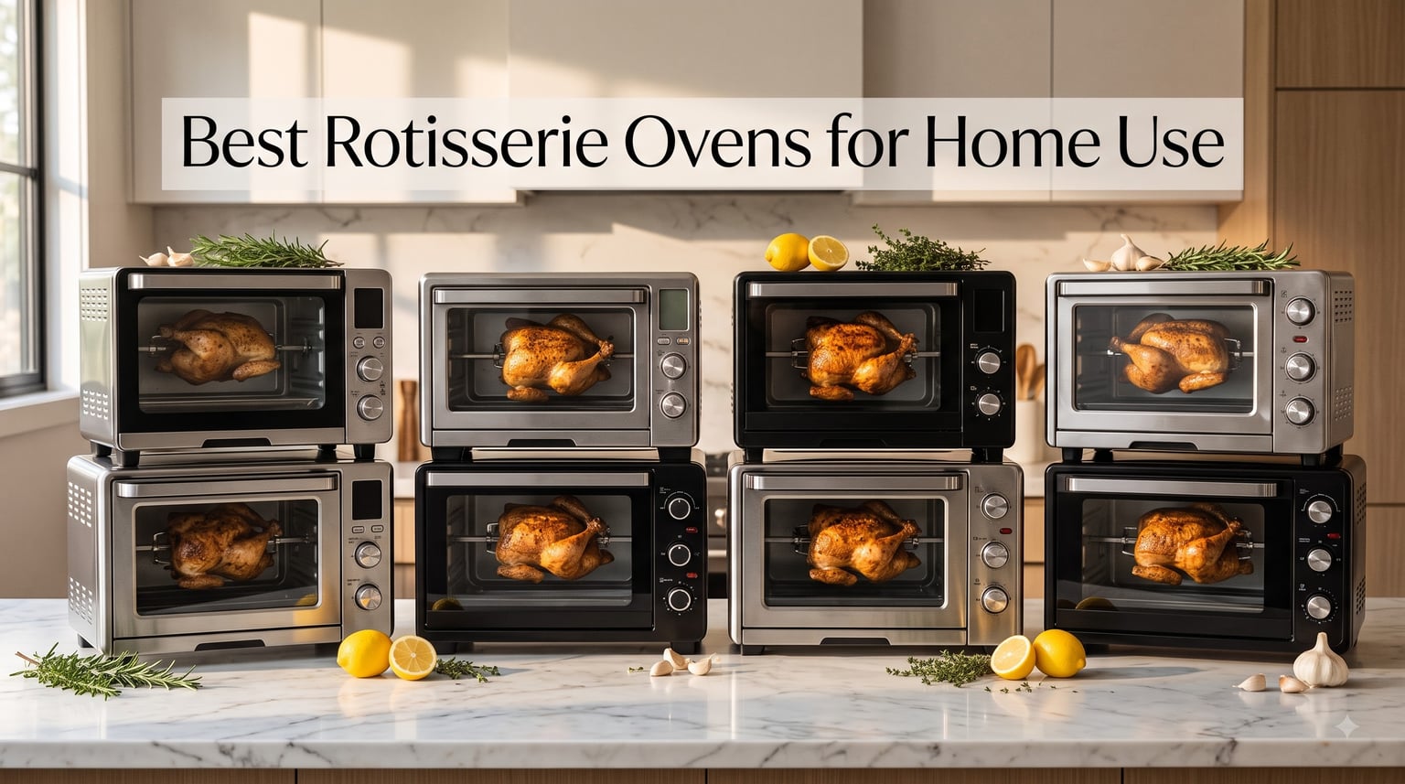 Best Rotisserie Ovens for Home Use