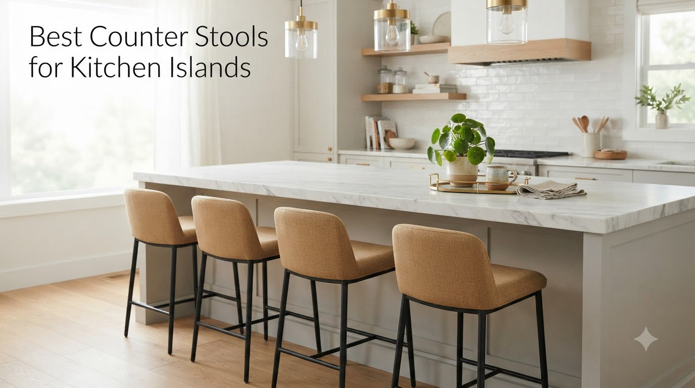 Best Counter Stools for Kitchen Islands