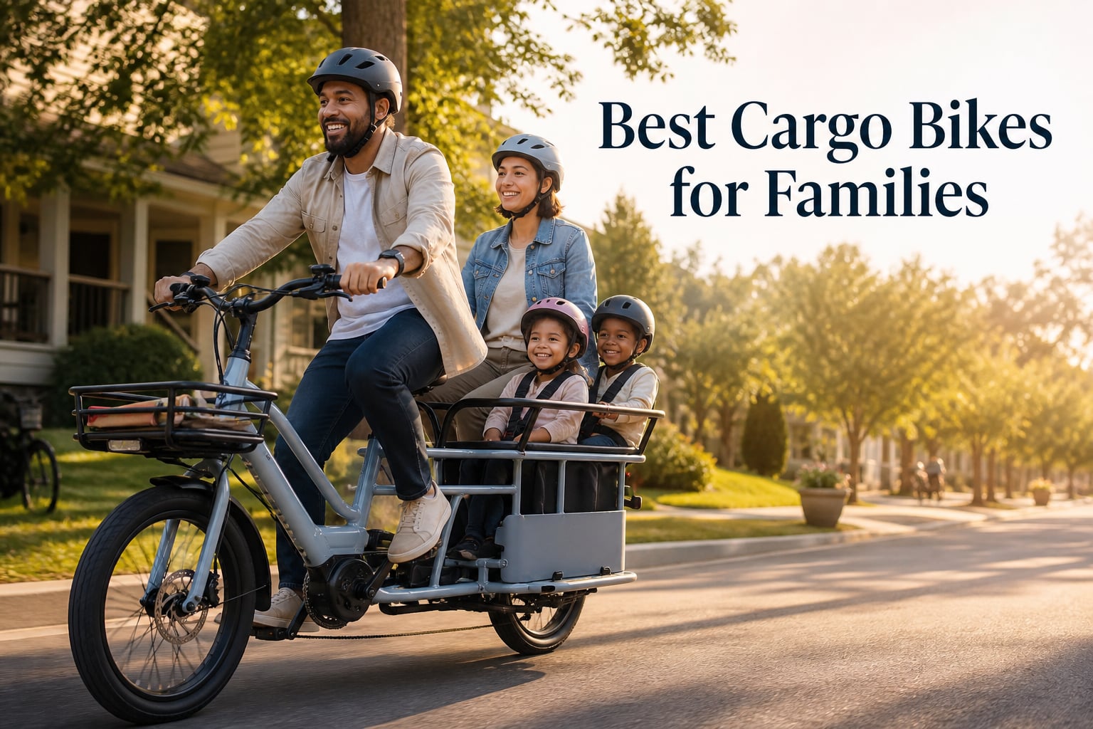 Best Cargo Bikes for Families