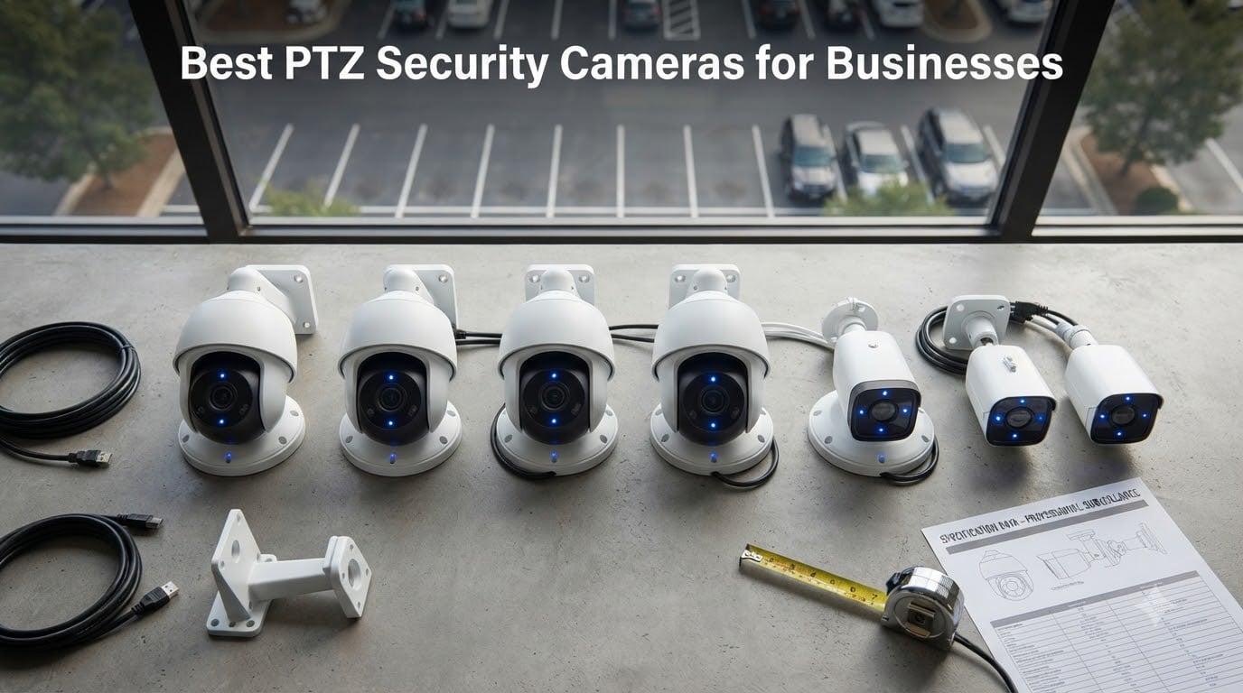 Best PTZ Security Cameras for Businesses