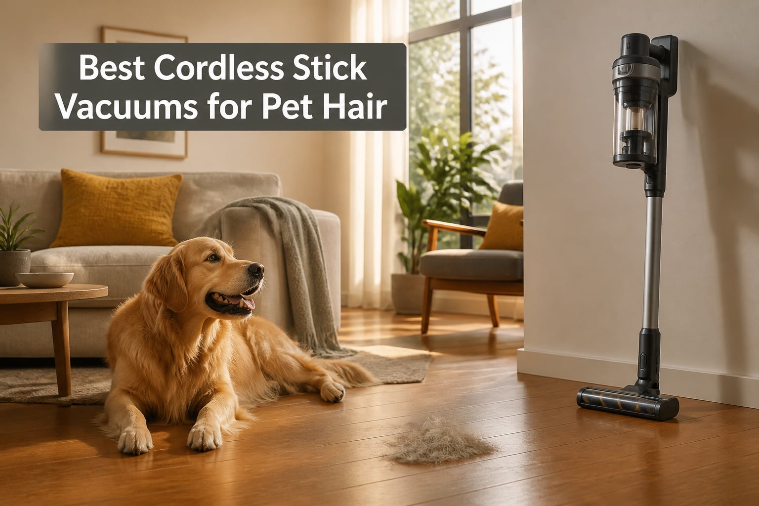 Best Cordless Stick Vacuums for Pet Hair