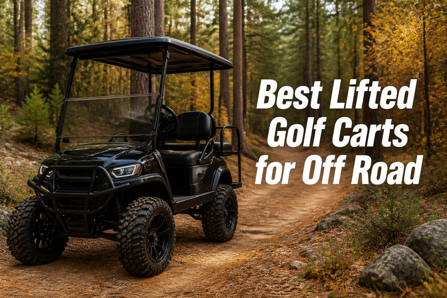 Best Lifted Golf Carts for Off Road