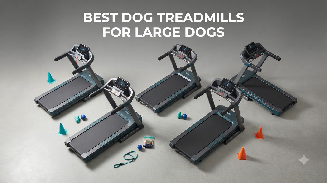 Best Dog Treadmills for Large Dogs