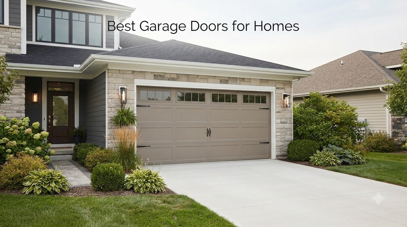 Best Garage Doors for Homes