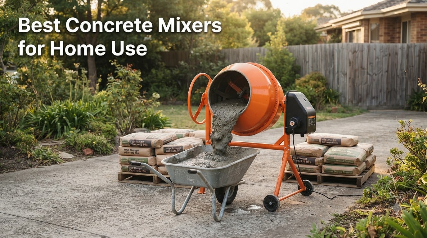 Best Concrete Mixers for Home Use