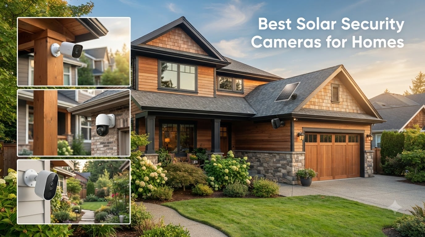 Best Solar Security Cameras for Homes