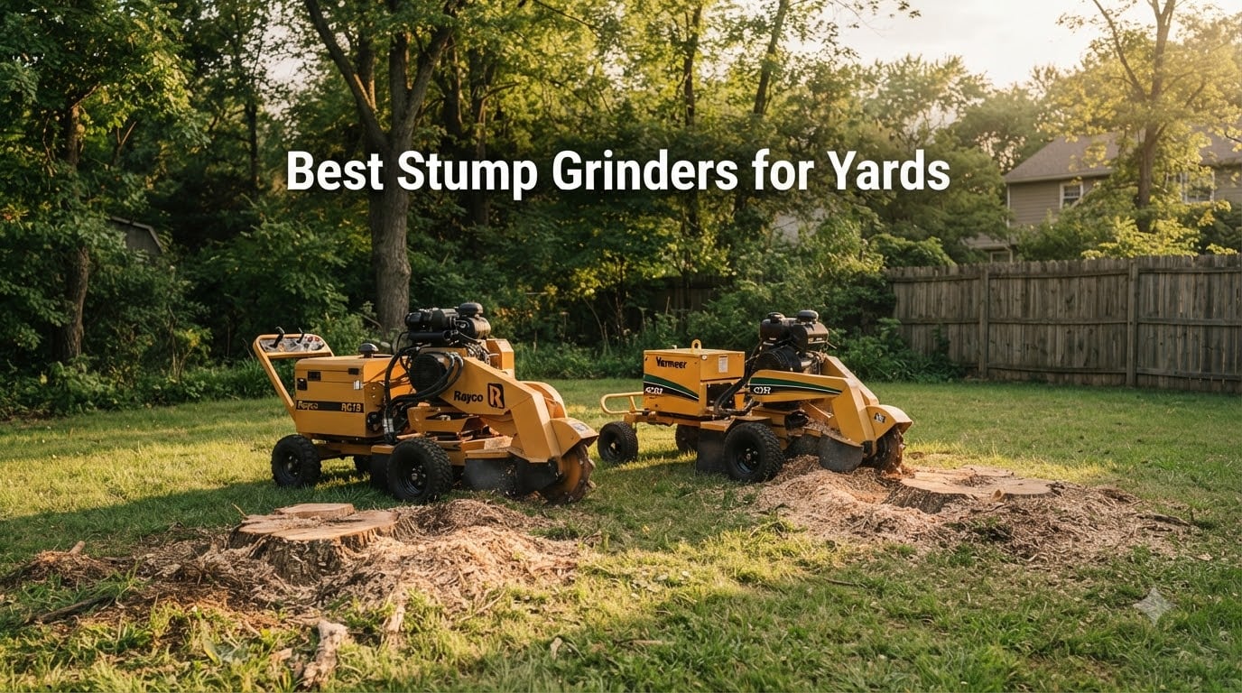 Best Stump Grinders for Yards