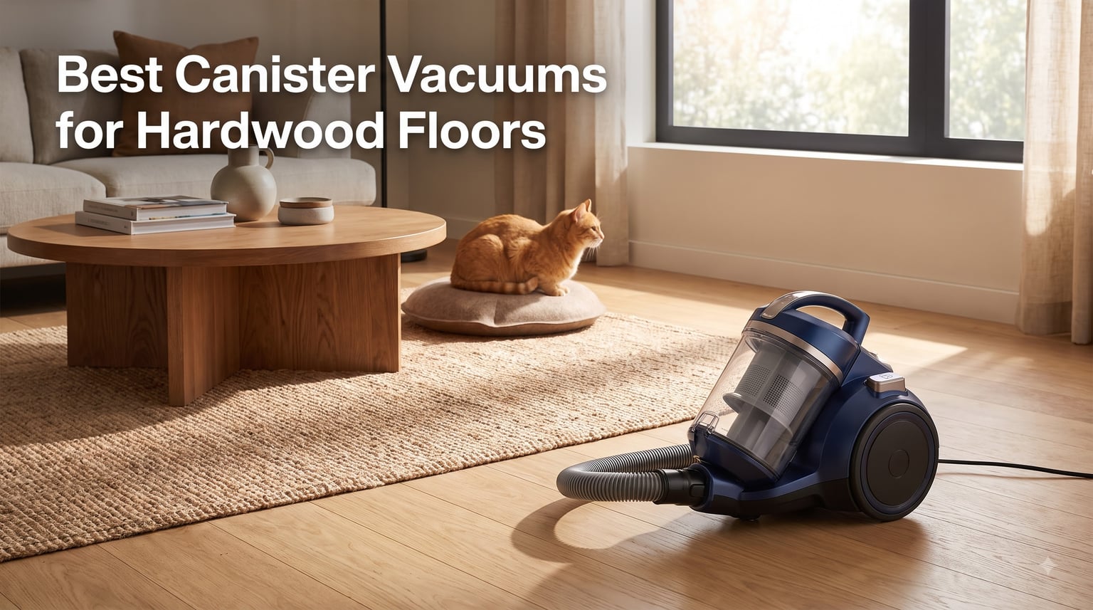 Best Canister Vacuums for Hardwood Floors