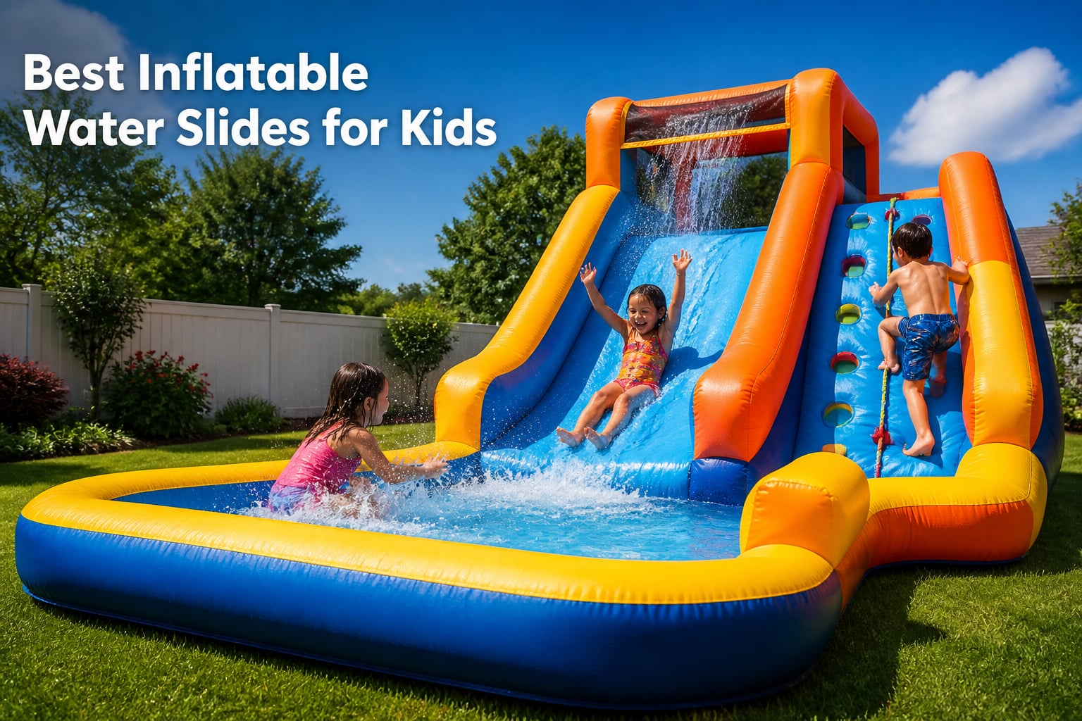 Best Inflatable Water Slides for Kids