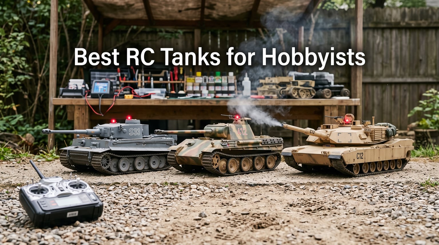 Best RC Tanks for Hobbyists