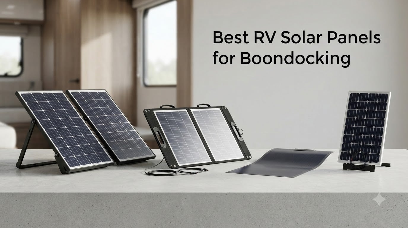 Best RV Solar Panels for Boondocking