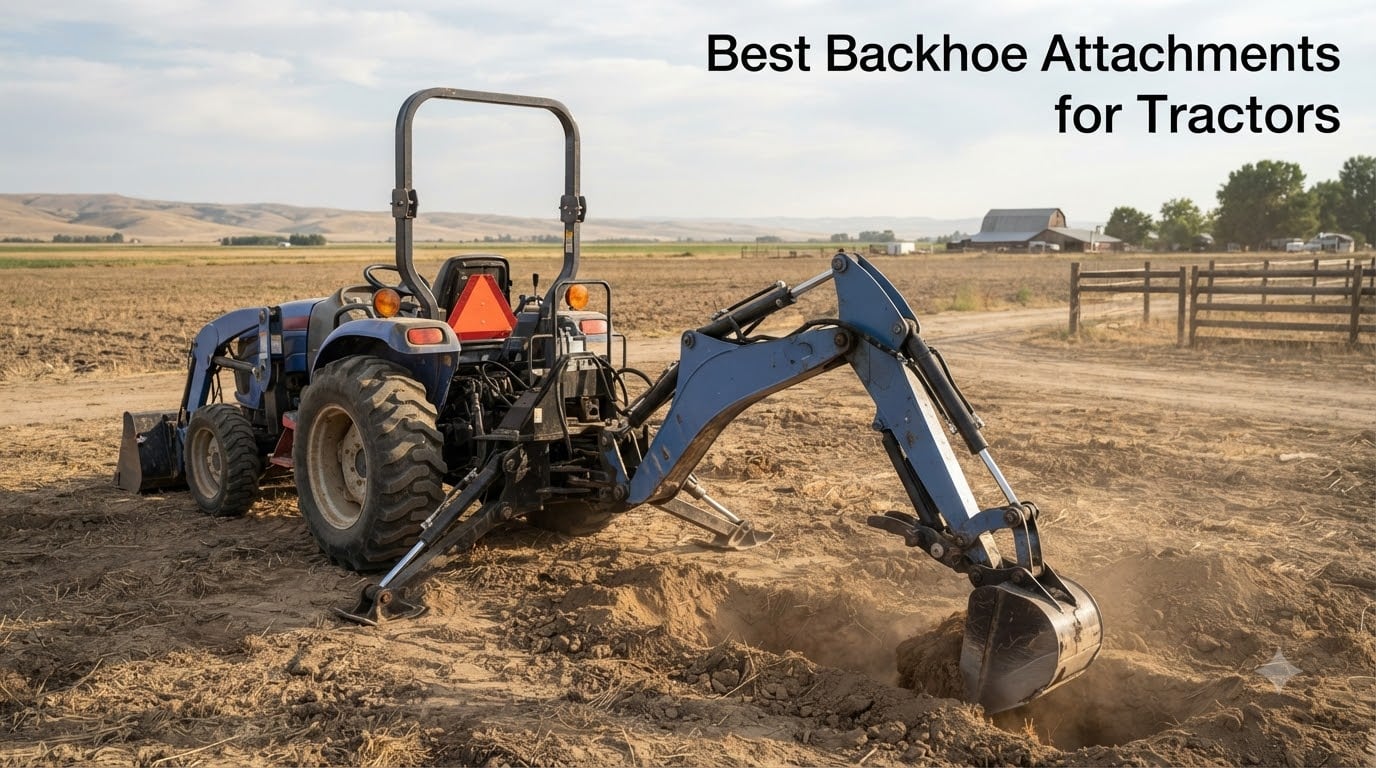 Best Backhoe Attachments for Tractors