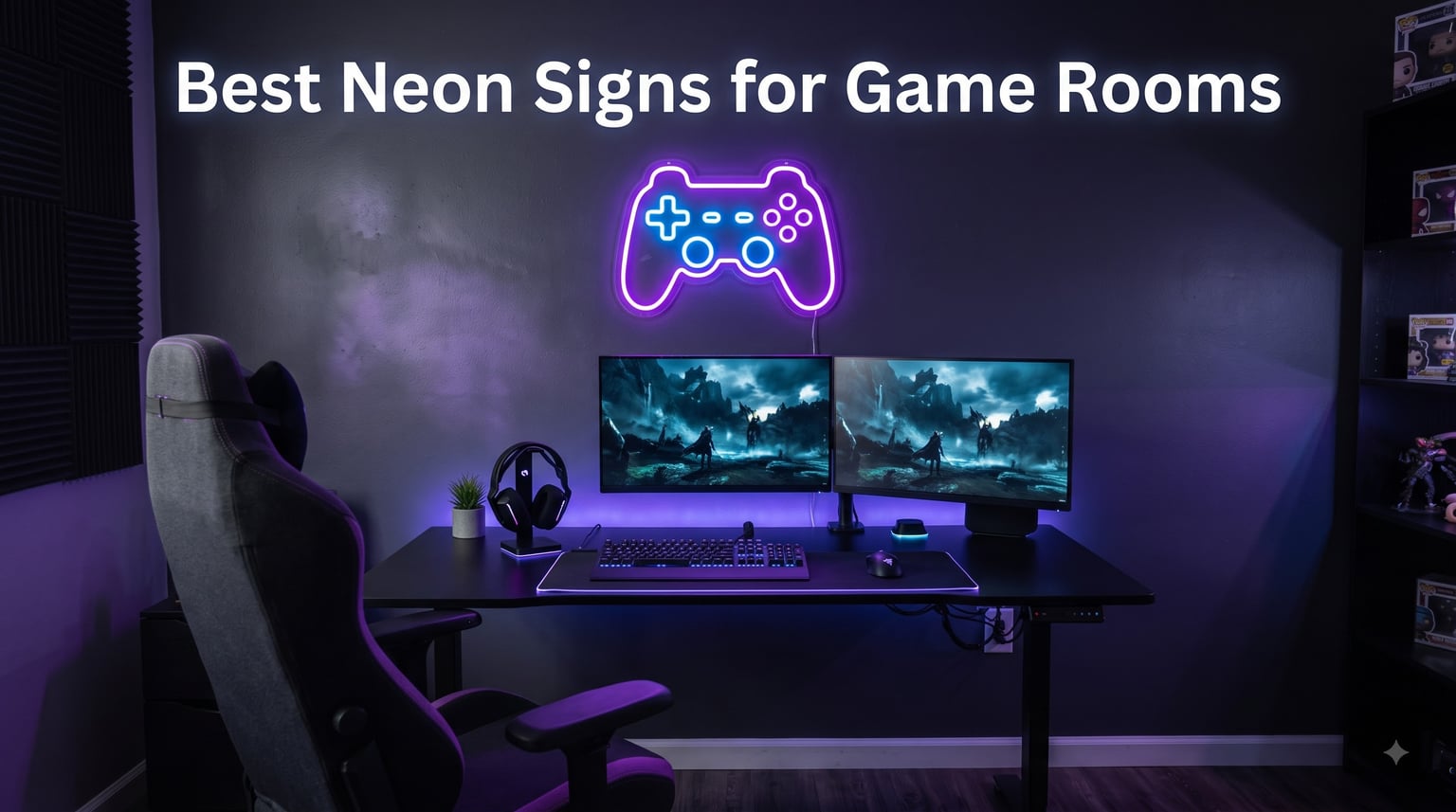 Best Neon Signs for Game Rooms