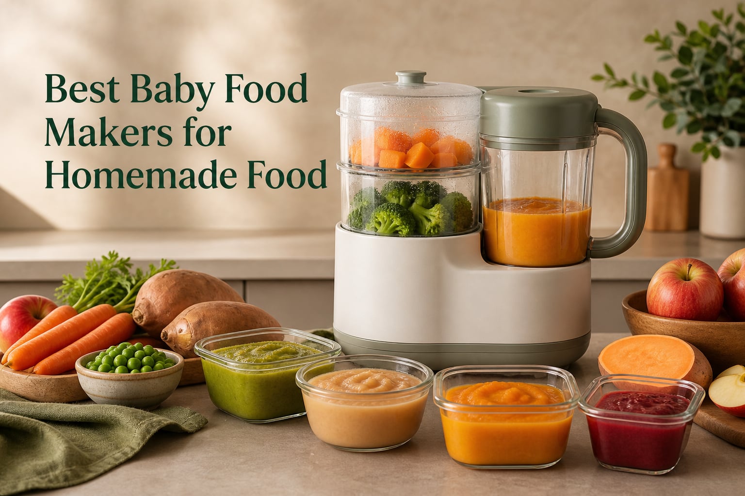 Best Baby Food Makers for Homemade Food