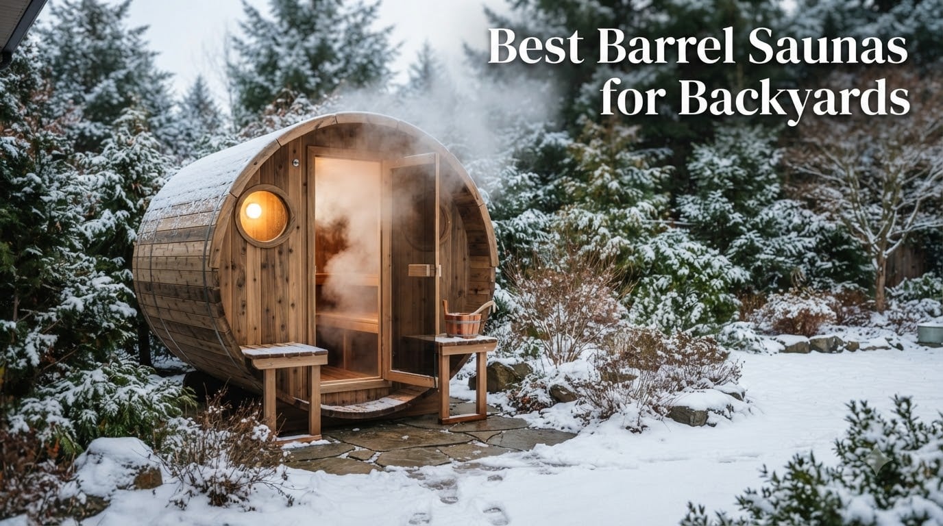 Best Barrel Saunas for Backyards