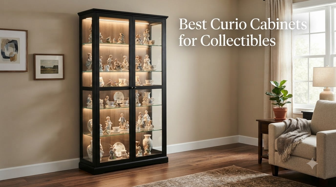 Best Curio Cabinets for Collectibles