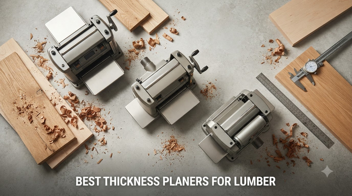Best Thickness Planers for Lumber