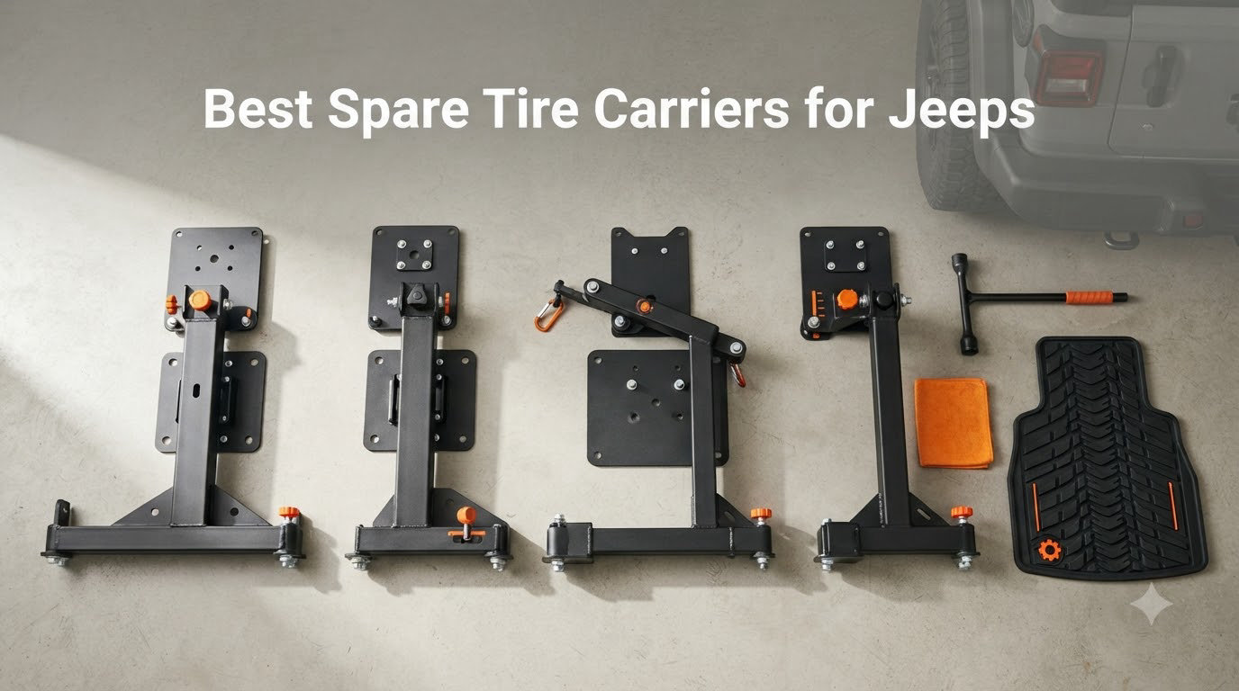 Best Spare Tire Carriers for Jeeps