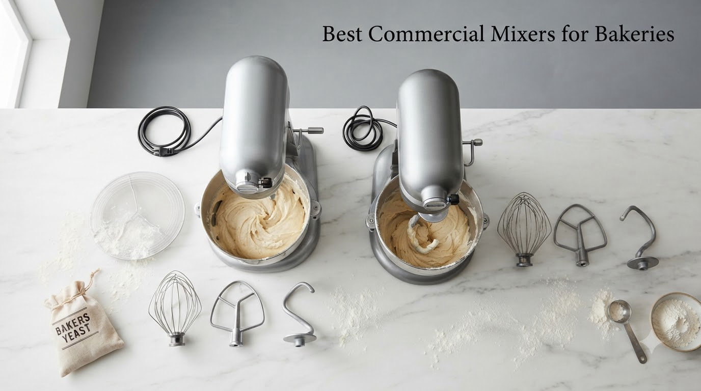 Best Commercial Mixers for Bakeries