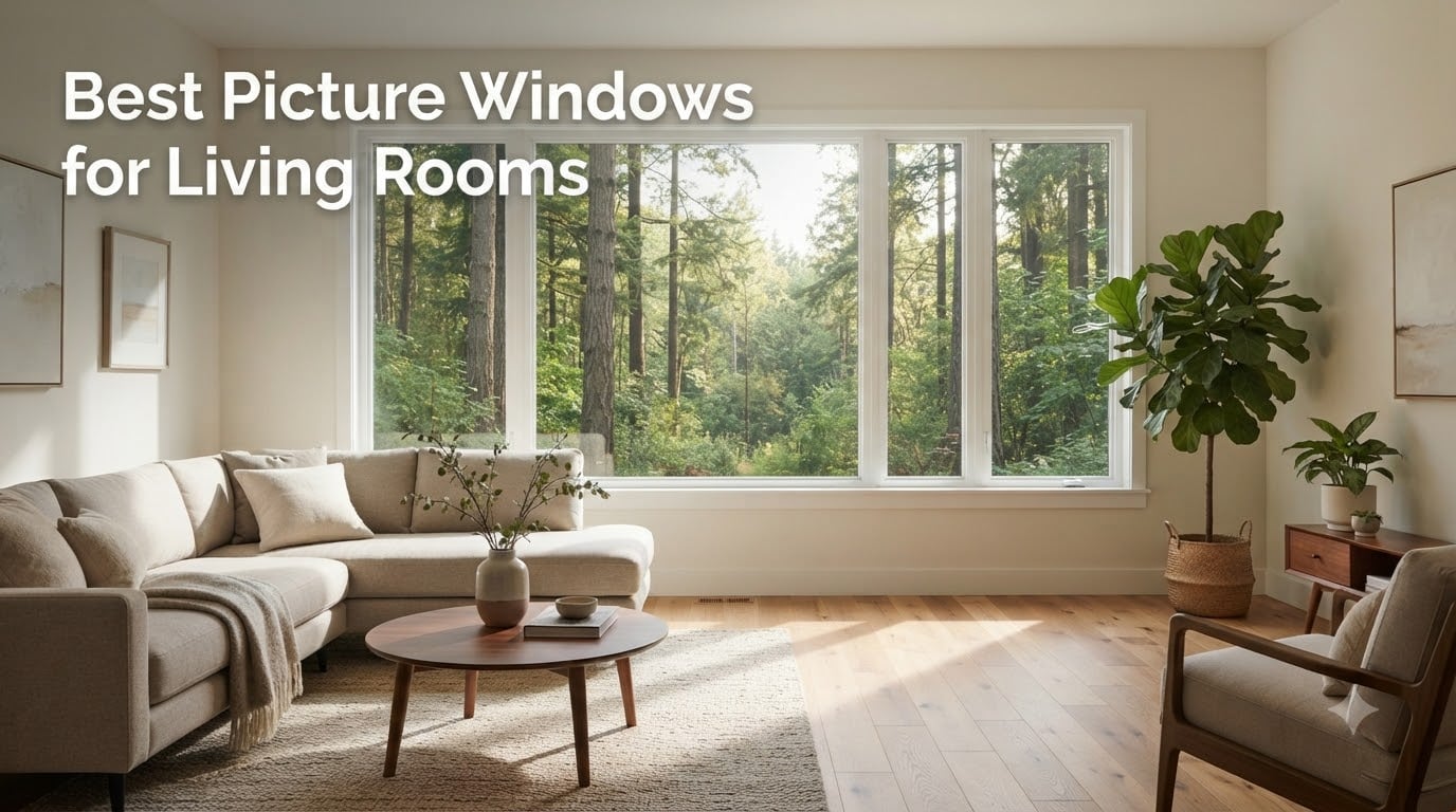 Best Picture Windows for Living Rooms