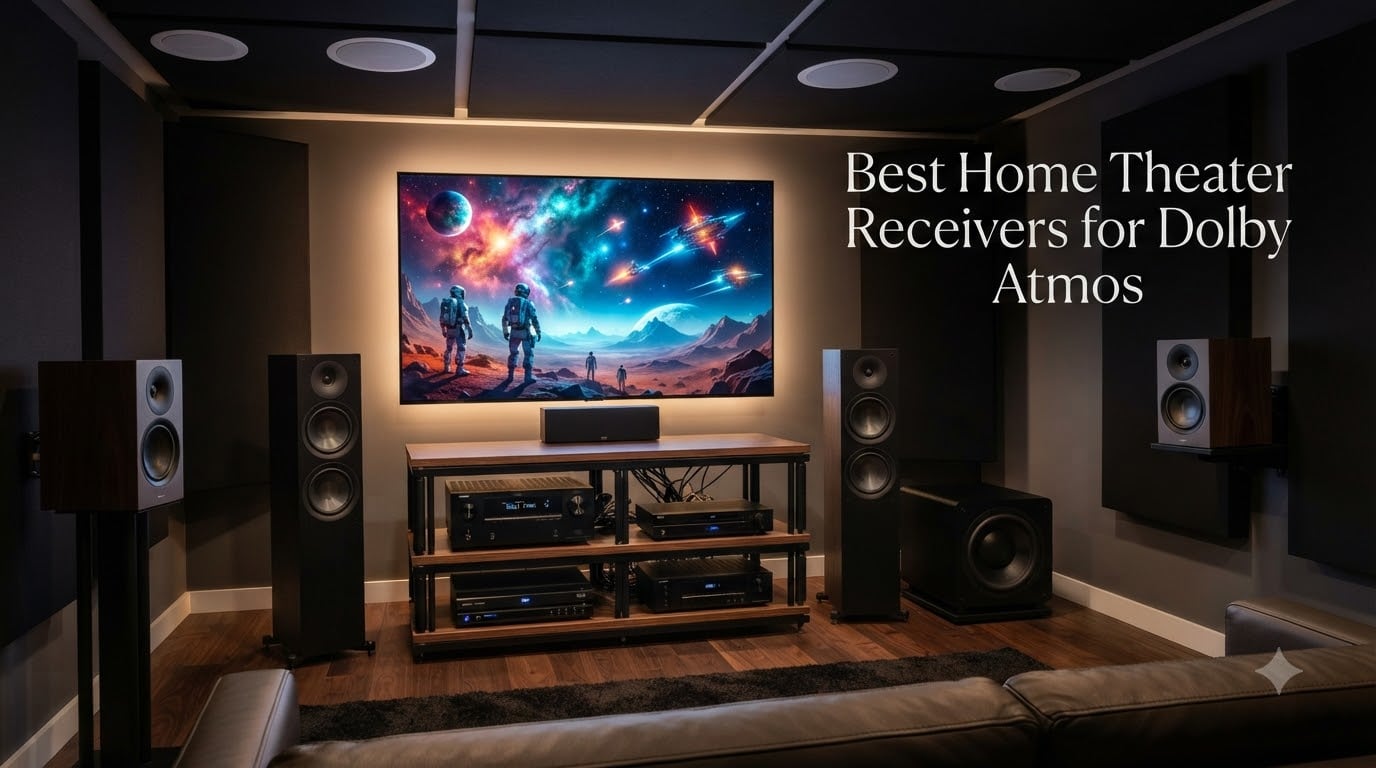 Best Home Theater Receivers for Dolby Atmos