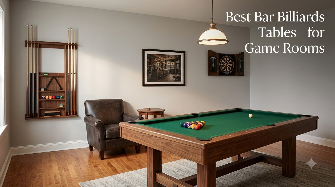 Best Bar Billiards Tables for Game Rooms