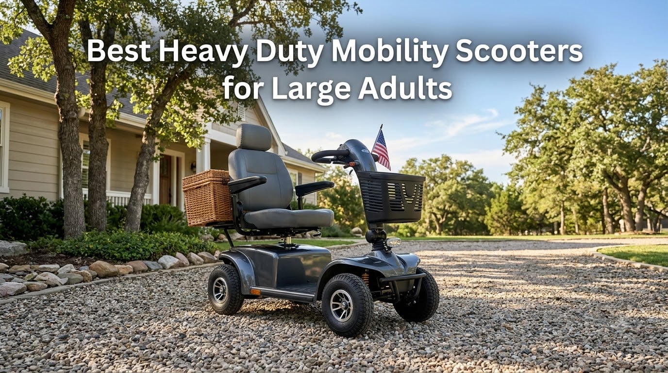 Best Heavy Duty Mobility Scooters for Large Adults