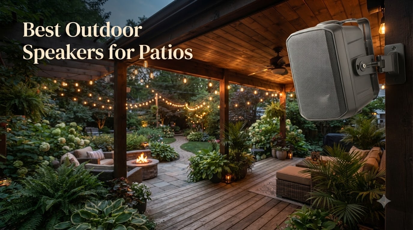 Best Outdoor Speakers for Patios