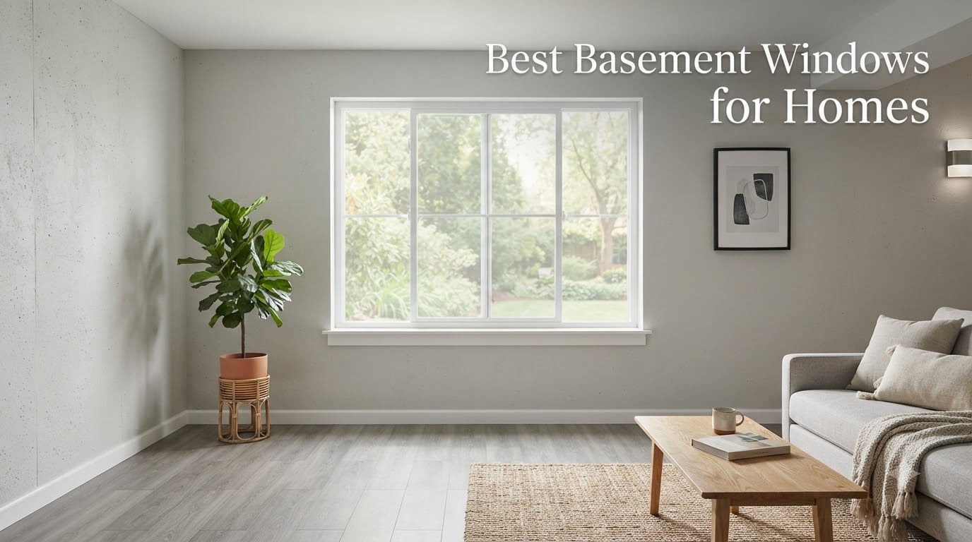 Best Basement Windows for Homes