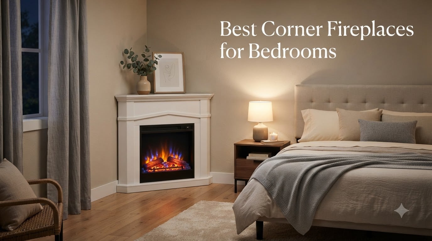 Best Corner Fireplaces for Bedrooms