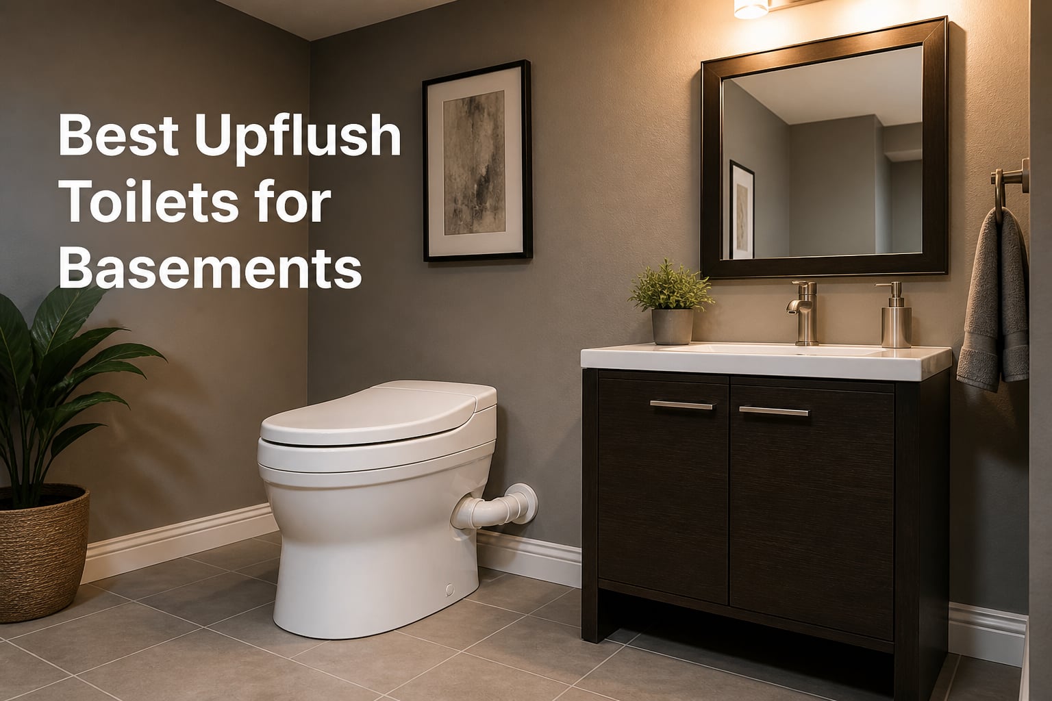 Best Upflush Toilets for Basements