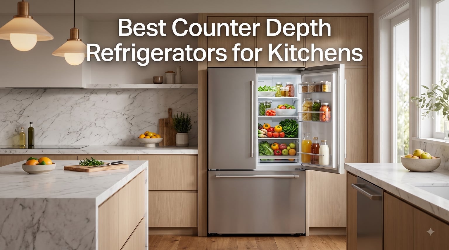 Best Counter Depth Refrigerators for Kitchens