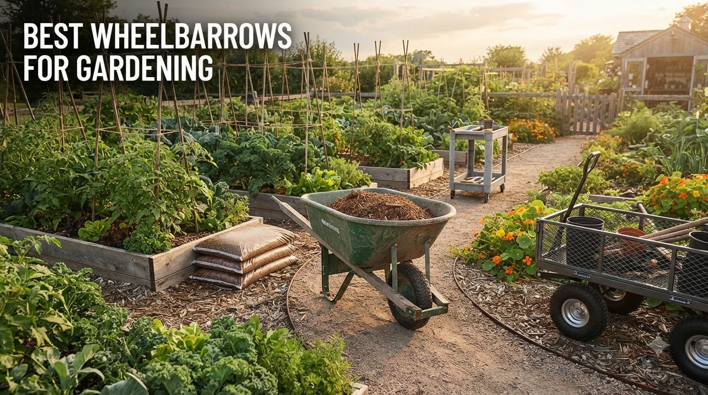 Best Wheelbarrows for Gardening