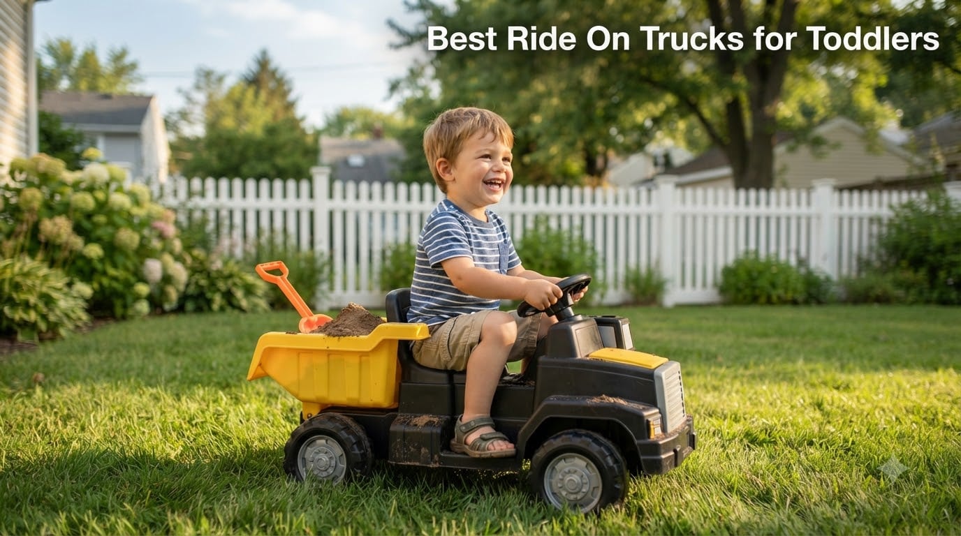Best Ride On Trucks for Toddlers