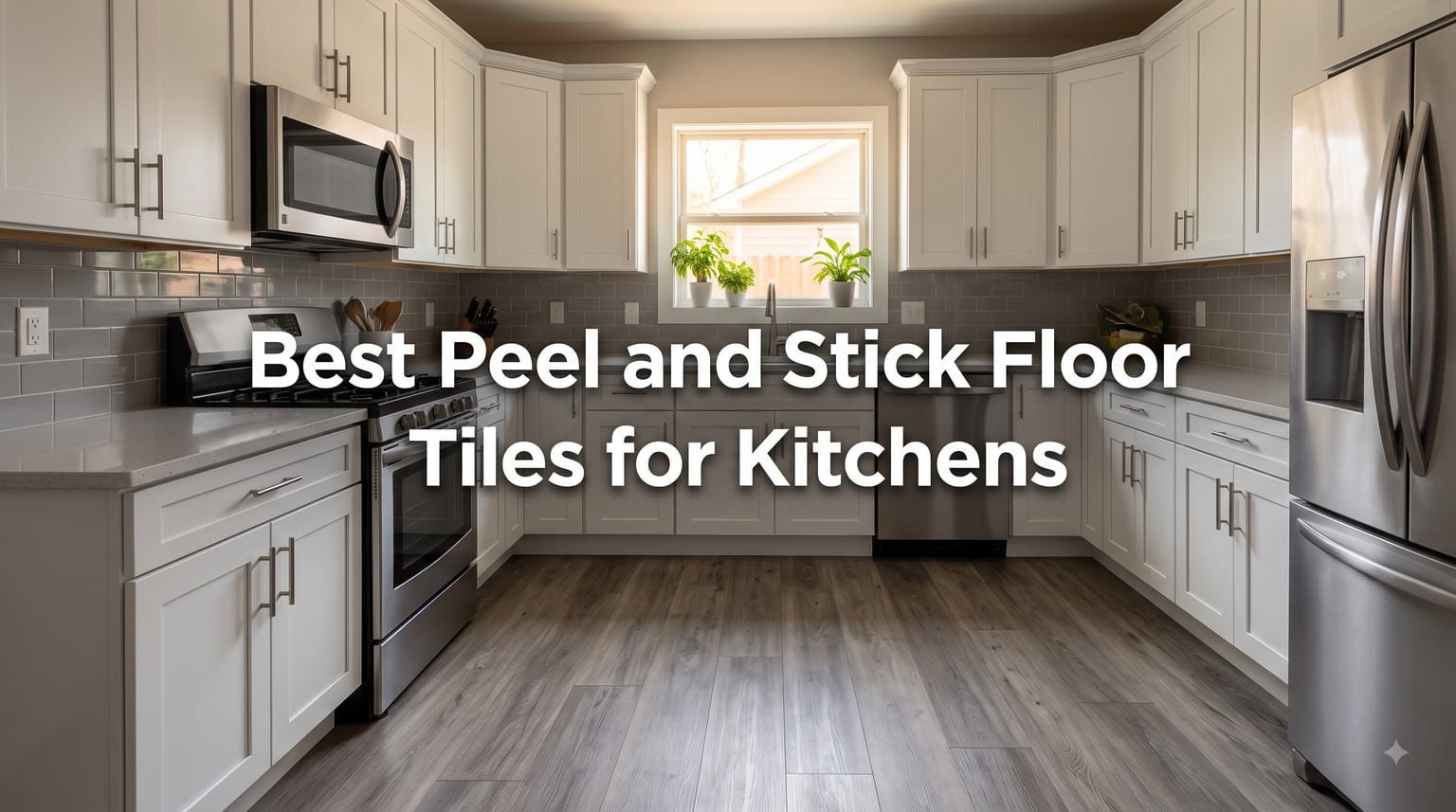 Best Peel and Stick Floor Tiles for Kitchens