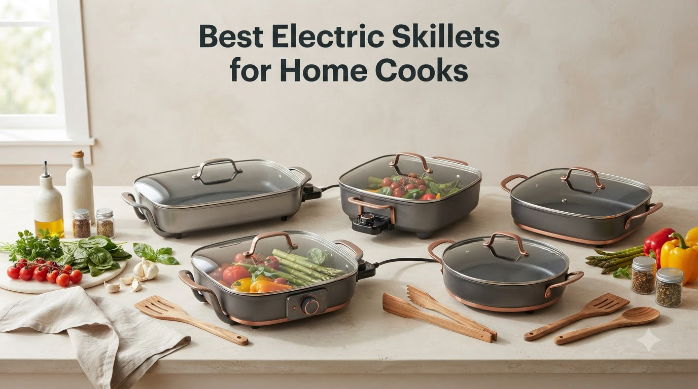 Best Electric Skillets for Home Cooks
