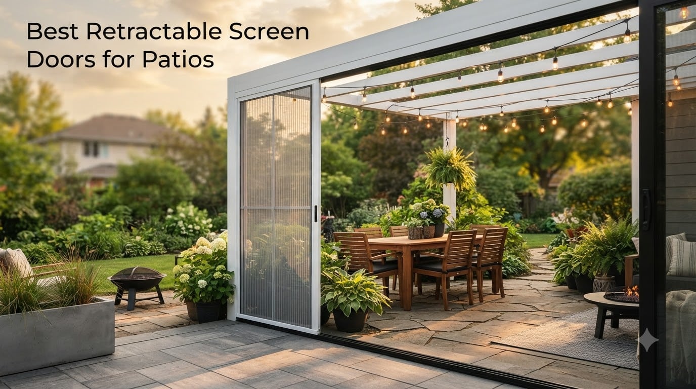 Best Retractable Screen Doors for Patios