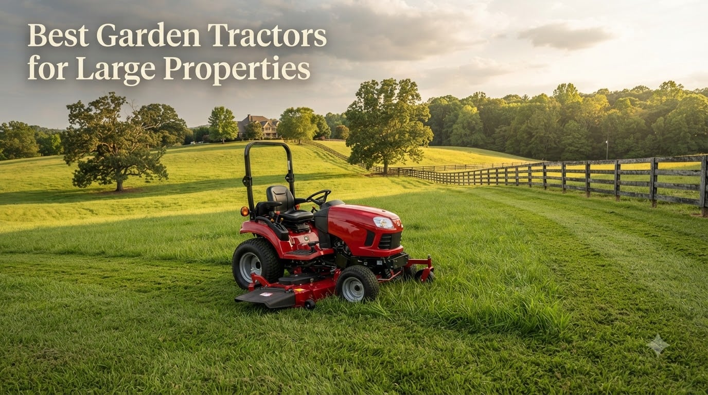 Best Garden Tractors for Large Properties