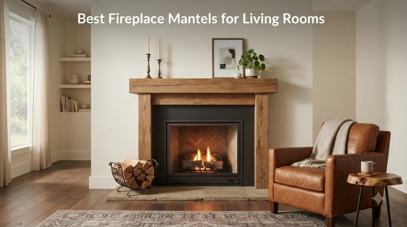Best Fireplace Mantels for Living Rooms