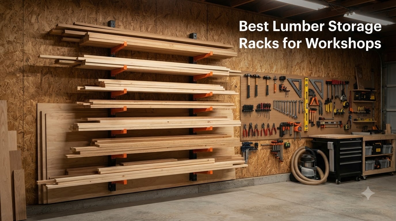 Best Lumber Storage Racks for Workshops