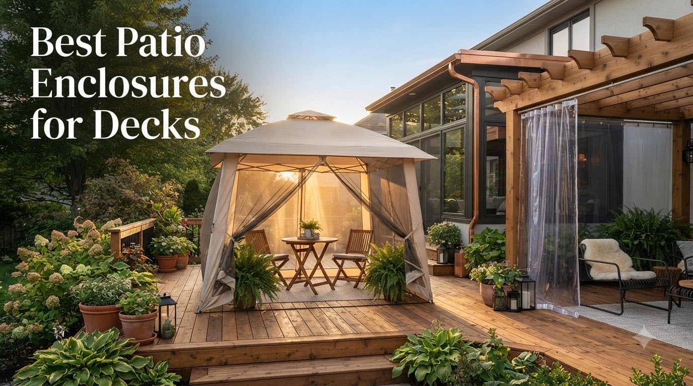 Best Patio Enclosures for Decks