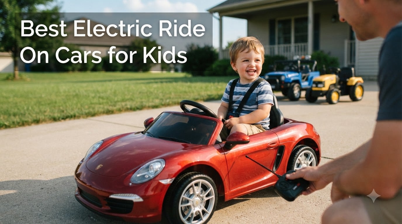 Best Electric Ride On Cars for Kids