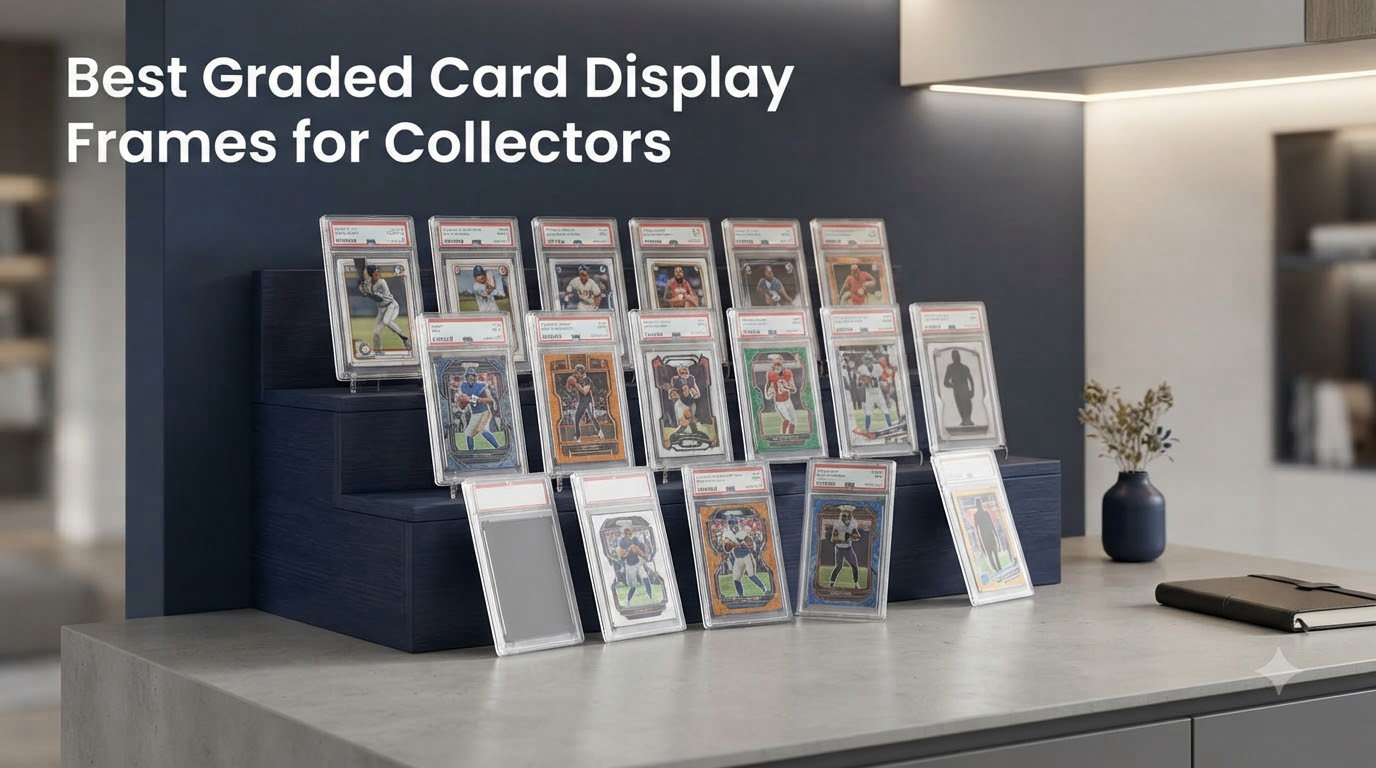 Best Graded Card Display Frames for Collectors