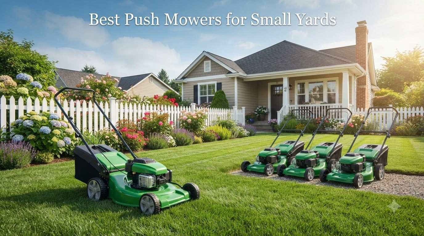 Best Push Mowers for Small Yards