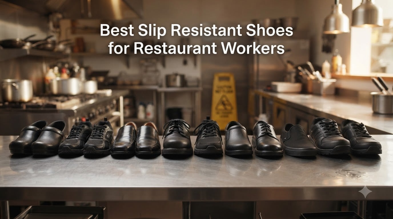 Best Slip Resistant Shoes for Restaurant Workers