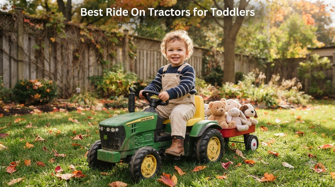 Best Ride On Tractors for Toddlers