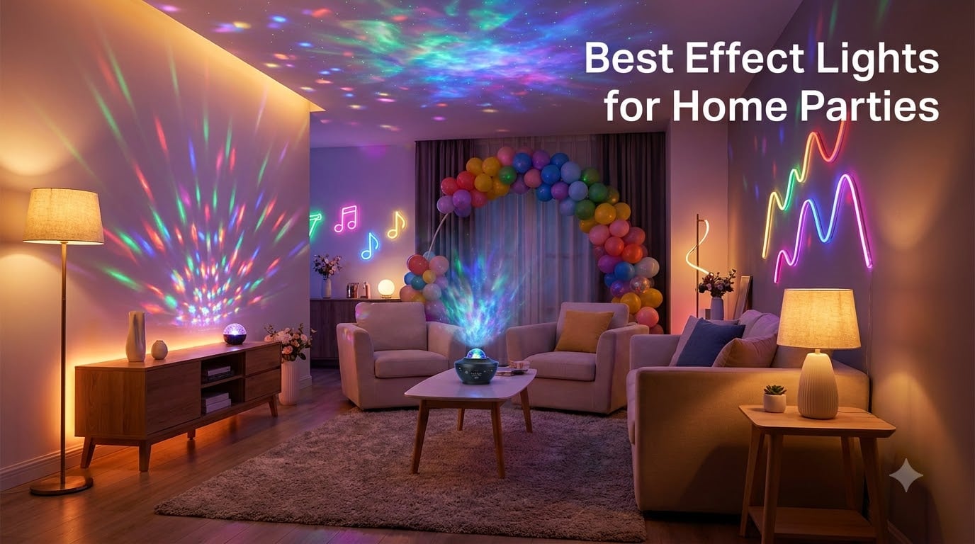 Best Effect Lights for Home Parties