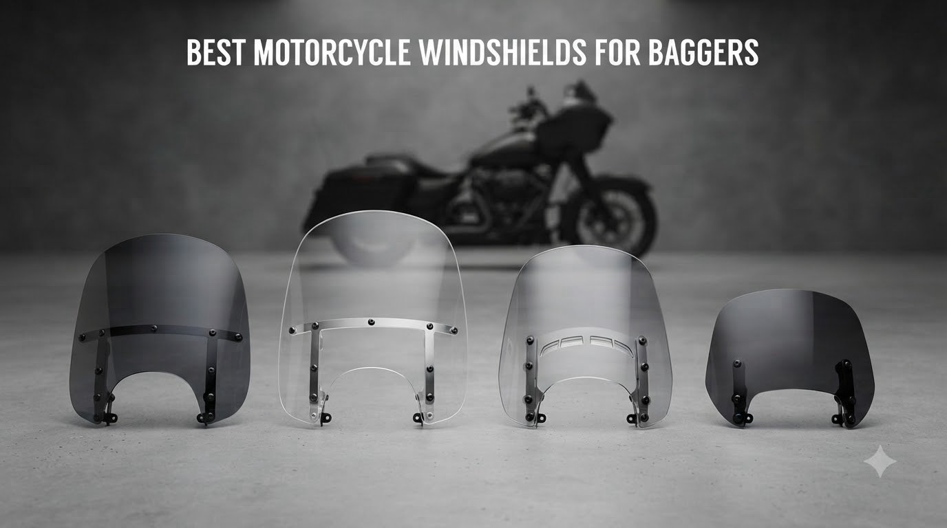 Best Motorcycle Windshields for Baggers