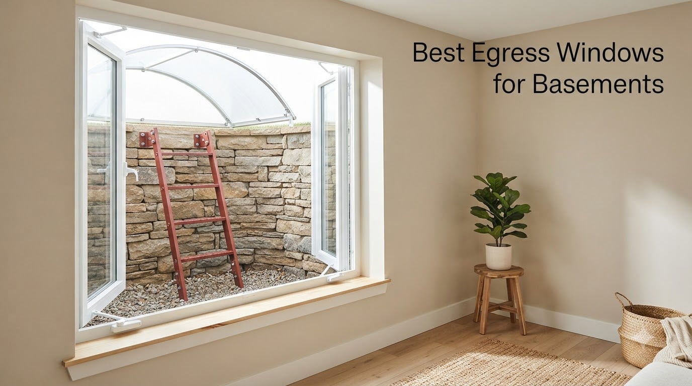 Best Egress Windows for Basements