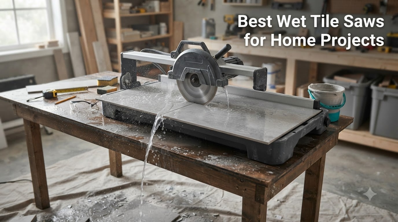 Best Wet Tile Saws for Home Projects